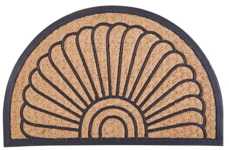 Generisch Zerbino (45 x 75 cm) in fibra di cocco e gomma a forma di mezzaluna.