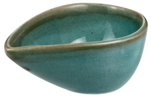 SHERCHPRY Petit Plat En Céramique 3.35X2.17X1.50 Pouces Bol À Mélange Masque Facial Support D'Huile Essentielle Pour Aromathérapie Maison Salon Spa