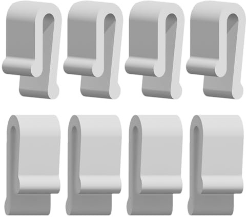 Clip protector de tapa de horno – Juego de 8 almohadillas para utensilios de cocina, clips de parachoques de silicona suave, fuerte protección contra el calor, tapa apilable segura para ollas | Espaci