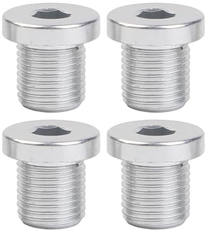 Gettimore 4Pcs M10 For Bike Rear Derailleur Hanger Bolts For Installing Derailleurs And Chain Tensioners Aluminium Alloy Screws
