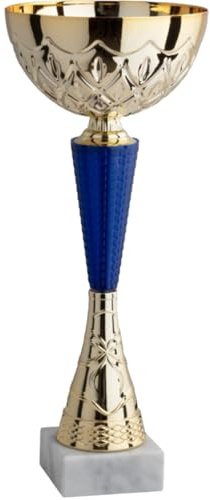 Hole Gadget Coppa Trofeo Personalizzabile 35, 33, 30, 27 cm Singolo o Set Tutti Gli Sport, Calcio, Calcettto, Tennis, Basket, Padel, Fantacalcio, Premiazioni cod 13.031