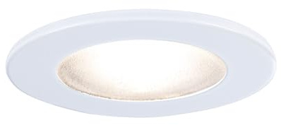 Paulmann 98432 Möbeleinbauleuchte Micro Line Structure Einbaustrahler flach Einbauspot max. 1x20W Lampe Betriebsspannung 12V G4 Metall Spot Weiß