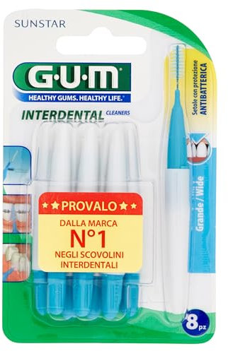 Gum Interdental Cleaners Groß 8 Stück