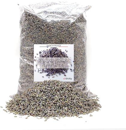 OLILLY 500 gram - skörd 20224 - torkade lavendelblommor från Provence (Lavandin Grosso, 500 gram)
