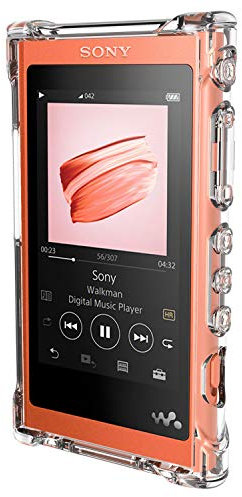 inorlo TPU Tasche Hülle Case Cover für Sony Walkman NW-A55L, MP3-Player + Schutzfolie (Klar)
