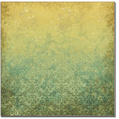 banjado Glas Magnettafel (100 x 50cm) - Magnetwand Glas - Magnetpinnwand als Memoboard - Pinnwand Magnettafel Küche, Büro, Kinderzimmer - Vintage Messing