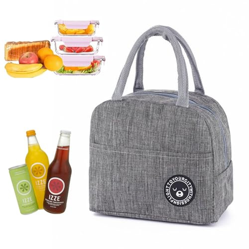 Mecctuck Kühltasche 6L, Lunchtasche Faltbar, Isoliertasche, Mini Lunchbag | Picknicktasche und Thermotasche, Große Kapazität für Reisen Picknick Wandern Grillen, praktische Lunch Tasche für Unterwegs