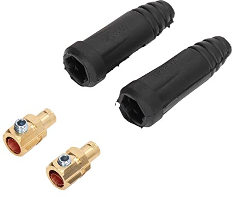 Schweißkabel Schnellverbinder, 35 50MM² Schweißgerät, 315A Anti Fehlstecker, Tropfen, Stoß und Ölbeständiger Schweißkabel Schnellverbinder für Elektrische Schweißgeräte