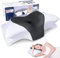 SAHEYER Cuscino cervicale ergonomico, cuscini laterali in schiuma di memoria per il sonno Cuscino ortopedico ergonomico di supporto al collo per migliorare la qualità del sonno, 60x35,5x13/10CM