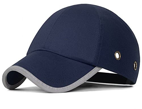 Silent Safety Bump Cap Safety Protective Baseball Style Head Protection Breathable for Factory Shop Carrying Head Protection