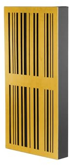 IG Acoustics DiffuSlat 311 - panneau acoustique hybride diffuseur/absorbeur 100 x 50 x 11 cm - chêne clair