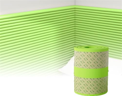 GZGLZDQ 3D Wandkissen Selbstklebend, Wandverkleidung Selbstklebend Für Bettkopfteil Oder Aufprallschutz, Polsterpaneel Wand Für Wanddeko Schlafzimmer Wohnzimmer(Green,40cmx2m)