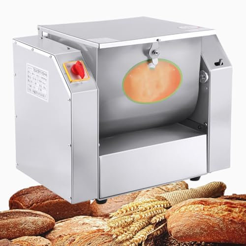 Household Stand Dough Mixer, Desktop Mixer Dough Kneading Machine, High Power 1.5KW Kitchen Hand Standing Blenders Tools, Making Pasta Pizza Dumpling Noodle Bun Fried Dough Sticks