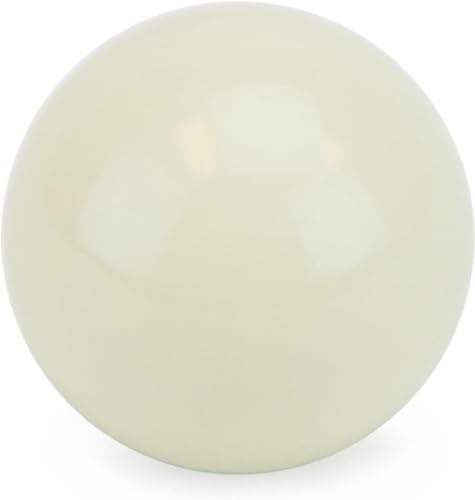Sinsilvie 2 eller 3,8 snooker köboll, biljard vit köboll UK poolstorlek, vita poolbollar (50,8 mm))