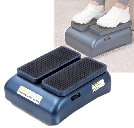 Beintrainer für Senioren im Sitzen – Verbesserung der Durchblutung & Mobilität – Reduzieren Sie Gelenkbeschwerden – Fußpedal-Übungsgerät – Automatische Fußbewegung