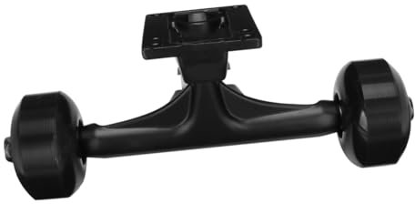 POPETPOP Skateboard Set Mit Achsen Kugellagern Und Rädern Robuste Schwarze Halterung Für Skateboard-enthusiasten Und Anfänger