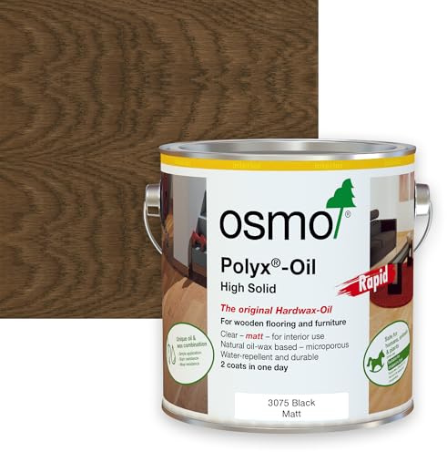 Osmo Original Polyx Oil Rapid Matt (3075 Black, 2.5l)