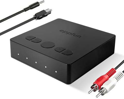 eppfun Auracast & Bluetooth 5.4 Audio Adapter für Stereoanlage