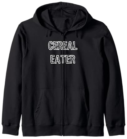 Mangiatore di Cereali Felpa con Cappuccio