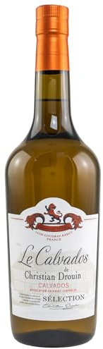 CHRISTIAN DROUIN - Le Calvados Sélection - Origine : France/Normandie - 40% Alcool - Notes de Pommes & d'Epices - A déguster pur, sur glace ou en cocktail gourmand - 70 cl | Origine : France / Normandie - Notes de Pommes & d'Épices - À Déguster Pur, sur Glace ou en Cocktail Gourmand