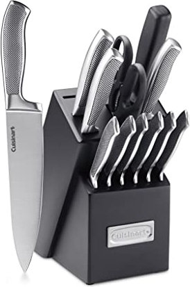 Cuisinart C77ss-13p Wms. Graphix Collection Block Ensemble les Couteaux, EN ACIER INOXYDABLE