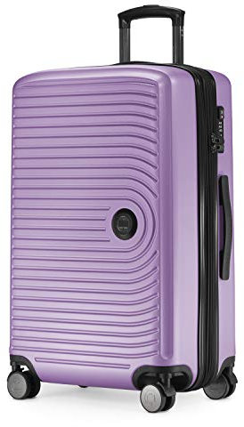 Hauptstadtkoffer Mitte - Mittelgroßer Hartschalenkoffer, TSA, 4 Rollen, Check-In Gepäck mit 8 cm Volumenerweiterung, 68 cm, 88 L, Flieder