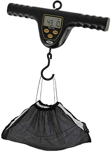 New Deluxe NGT XPR Carp Coarse Fishing Digital T Bar Weigh Scales & Fish Safe Soft Mesh Carry/Weighing Sling