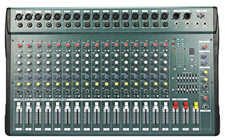 Mesas de Mezcla de Estudio, 6/8/12/16 Canales Audio Música Mezclador USB Consola mezcladora Pro Procesador de Efectos Digitales Console de Mistura de mixagem,16way