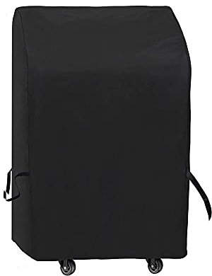 JQDZX Grill Abdeckhaube, 420D Oxford Gewebe BBQ Schutzhülle Abdeckung Cover Abdeckplane, Wetterfest, Wasserdicht UV & Reißfest Cover zum Fixieren (Square 147 * 61 * 122cm)