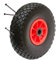 Ruota 3.00-4 260x75 Massiccio Carrello di Magazzino IMPINCHABILE con cuscinetto a rulli Carrello Antiforatura