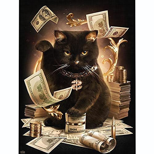 kreuzstich stickpackungen vorgedruckt bilder kinder erwachsene anfanger Katze Tier kreuzstich set diy 11ct Baumwolle Stoff Vorsortierte Garne SchlafzimmerInnendekoration (40×50cm)