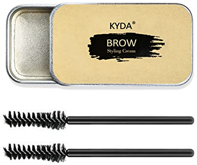 Freeorr 3D Augenbrauen Make-up Gel Seife Brauen Kit, Augenbrauen Styling Seife, Langlebige Wasserdichte Wild Augenbrauen Brauen Gel mit Pinsel