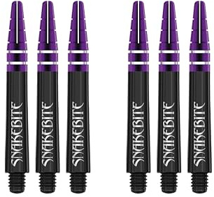 RED DRAGON Peter Wright Snakebite Nitrotech Intermediate Dart-Stiele - 2 Sets pro Packung (insgesamt 6 Stiele)