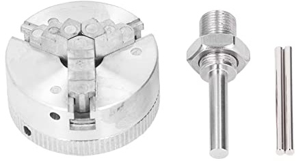 3-Backenfutter-Z011-Set, Werkzeugmaschinen-Gewindeanschluss M12X1 für Mini-Holzarbeiten, Backenfutter-Set, M12-Gewinde, Miniatur-Drehmaschinen