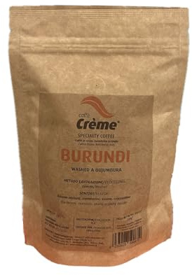Specialty Coffee in grani - Microlotto BURUNDI Washed A Bujumbura - 100% Arabica per FILTRO - 250 g - Caffè Crème
