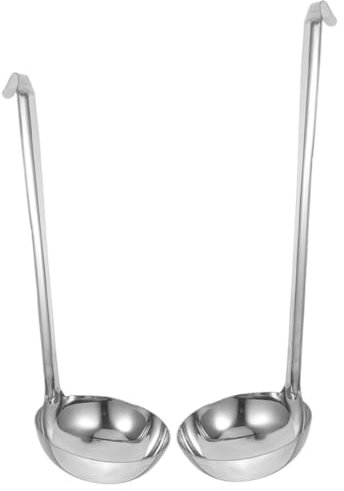 CHILDWEET 2stücke Schöpfkelle Aus Edelstahl Für Soßen Und Suppen Kleine Soßenkelle Zum Servieren Robust Und Vielseitig Für Küche Und Hobbykoch