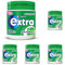 Extra Chewing Gum Bottle Sugar Free, Spearmint Flavour, 60 Pieces (Pack of 5)