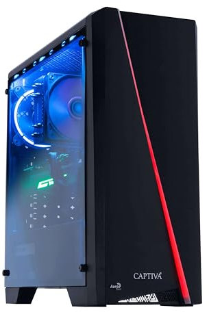 Captiva PC Advanced Gaming I70-109 I Intel Core i5 12400F I Mainboard H610M I 16GB DDR4 RAM I RTX 3060 12GB I 1TB M.2 SSD I ohne Betriebssystem