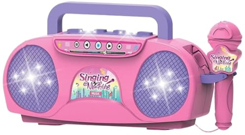 Macchina per karaoke portatile, altoparlante per bambini con microfono | macchina per karaoke per bambini e adulti, accessorio portatile per bambini e adulti