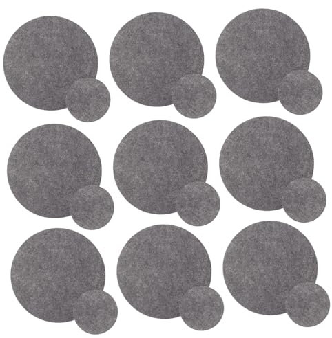 Amosfun 30piezas Divisores De Platos De Fieltro Redondos Protectores De Vajilla De Porcelana Almohadillas Protectoras para Utensilios De Cocina Separadores De Fieltro para Platos Organizac