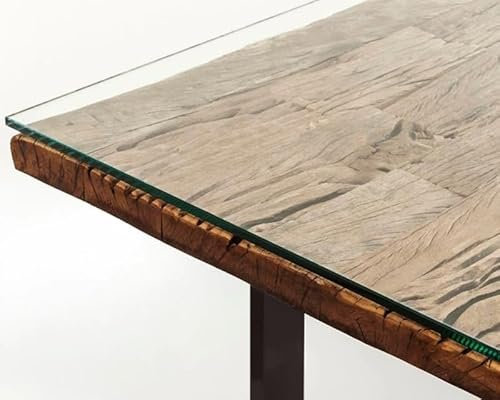 Tisch-Auflageplatte aus Floatglas 6mm - Stilvoller Schutz für Ihre Möbel (Breite: 40 cm. Höhe: 150 cm)