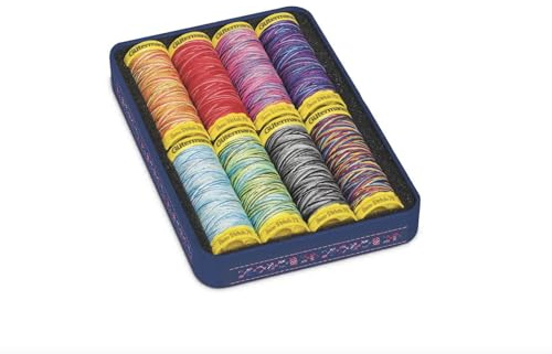 Gütermann Deco Stitch 70 Nähgarn-Set 8x70m - Polyester für Zierstiche