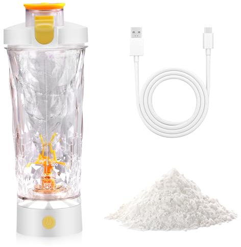Elektrischer Shaker, 650 ml, elektrisch, Protein-Shaker, tragbar, Vortex-Mischer, Shaker, Tasse, wiederaufladbar, per USB, für Proteingetränke, elektrischer Shaker, automatisches Protein