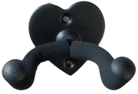 Generic Pantalla de gancho de colgador de guitarra, colgador de guitarra, gancho de soporte de guitarra para ukulele, instrumento de cuerda