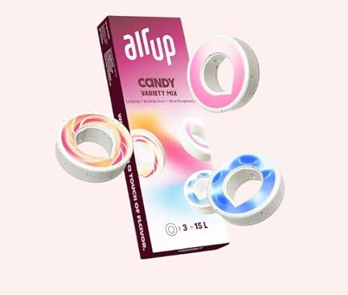 Airairairup pods - Caramella orsetto Incl. 3 Pods: Fresco & dolce - 3-pack -15 litri - skinkura