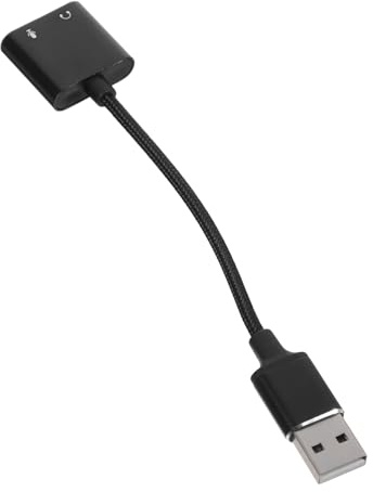 Sewroro Convertisseur Audio Externe pour Téléphone et Tablette avec Aluminium et Plug and Play pour Expérience Sonore