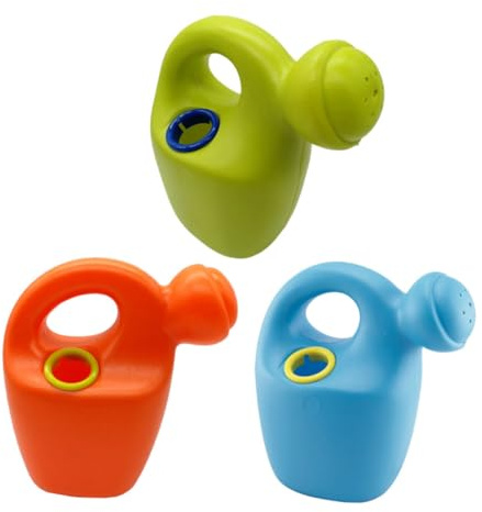 GETAJGHSD 3 Piezas Juguetes de Regadera Infantil de Plástico para Jardín y Baño Regadera y Resistente para Agua al Aire y Baños