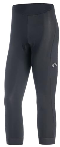 GOREWEAR C3 Femme Cuissard+ 3/4 sans bretelles, Black, M