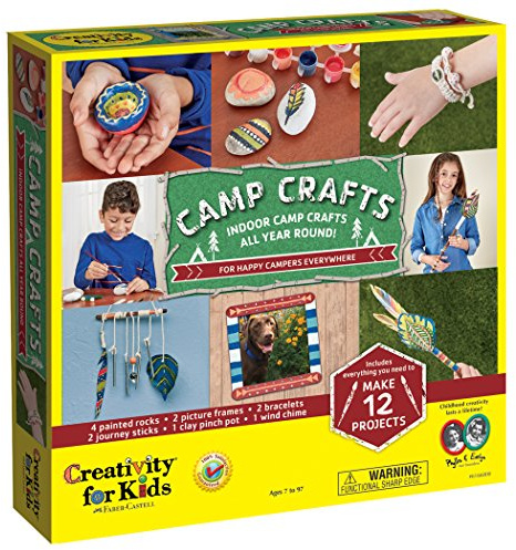 Creativity for Kids Camp Crafts - Create 12 Classic Arts and Craft Projects