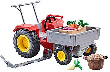 Playmobil 9831 - Tracteur de Chargement avec Barre de Coupe